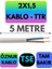 Öznur 2x1,5 Ttr Kablo (Beyaz) Metre Seçenekli 1