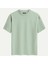 Unisex Bisiklet Yaka %100 Organik Pamuklu Kalın Dokulu Toyota Supra A90 Baskılı Oversize T-Shirt - Bej 2