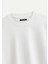 Unisex Bisiklet Yaka %100 Organik Pamuklu Kalın Dokulu Jerry Baskılı Oversize T-Shirt - Ekru 3