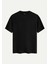 Unisex Bisiklet Yaka %100 Organik Pamuklu Kalın Dokulu Toyota Supra Mk4 Baskılı Oversize T-Shirt - Siyah 2