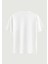 Unisex Bisiklet Yaka %100 Organik Pamuklu Kalın Dokulu Guardian Protection Baskılı Oversize T-Shirt - Beyaz 2