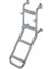 Katlanır Merdiven. Ø25MM Paslanmaz Çelik. En 30CM. 1