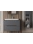 Arlin 80 cm Lake Banyo Dolabı Antrasit 2
