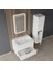 Arlin 80 cm Lake Banyo Dolabı Antrasit 4