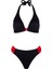 4509 Siyah Kırmızı Bikini Takımı 4