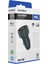 SC30T 3.1A 30W Pd Q.c. 3.0 1mt Type-C - Type-C Kablolu Dijital Ekranlı 1xtype-C + 1xusb-A Port Çıkışlı Hızlı Araç Şarj Cihazı - Kablolu Oto Çakmaklık Şarj Aleti 3