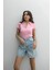 Pembe Önü Fermuarlı Bluz 4