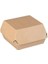 Natural Kraft Hamburger Kutusu 12X12X9 cm 100 Adet 1