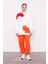 Oranj Beli Lastikli Jogger Pantolon 3