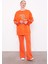 Oranj Geniş Paça Beli Lastikli Spor Pantolon 3