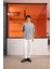 Bisiklet Yaka Arkası Enjeksiyon Baskı %100 Pamuk Oversize Erkek T-Shirt 1