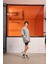 Bisiklet Yaka Arkası Enjeksiyon Baskı %100 Pamuk Oversize Erkek T-Shirt 5