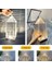 BUFFER® Fener Model USB Şarjlı Dokunmatik 3 Farklı Işık Modlu Masa Üstü Kristal Akrilik Lamba Led 3