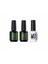 Top Coat Super Shine 15ml - Rubber Base Coat 15M x2 3'lü Set 1