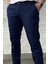 Erkek Amblem Detaylı Gabardin Pantolon P-00016767 4