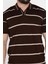 Erkek Polo Yaka Çizgi Desenli Triko Tişört P-00016792 4