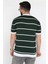 Erkek Polo Yaka Çizgi Desenli Triko Tişört P-00016792 3
