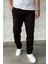 Erkek Amblem Detaylı Gabardin Pantolon P-00016767 1