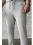 Bel Bağcıklı Düz Paça Erkek Jogger Pantolon P-00016778 4