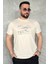 Bisiklet Yaka Ön Baskılı Erkek Tişört P-00016831 1