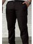 Erkek Amblem Detaylı Gabardin Pantolon P-00016767 4