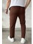 Bel Bağcıklı Düz Paça Erkek Jogger Pantolon P-00016778 3