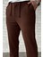 Bel Bağcıklı Düz Paça Erkek Jogger Pantolon P-00016778 4
