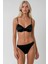 Fabıano Dokulu Düz Renk Destekli Bikini 1