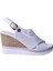 Kadın Deri Dolgu Topuk Sandalet D25YS-2640 1
