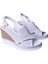 Kadın Deri Dolgu Topuk Sandalet D25YS-2640 2
