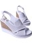 Kadın Deri Dolgu Topuk Sandalet D25YS-2640 4