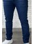 Erkek Fermuarlı Likralı Jean Kot Pantolon P-00016350 4