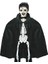 Siyah Renk Yakalı Halloween Pelerini 90 cm 4