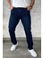 Erkek Likralı Fermuarlı Jean Kot Pantolon P-00015854 1