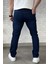 Erkek Likralı Fermuarlı Jean Kot Pantolon P-00015854 3