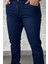 Erkek Likralı Fermuarlı Jean Kot Pantolon P-00015854 4