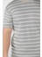 Erkek Bisiklet Yaka Çizgili Triko Tişört P-00015983 4