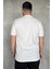 Bisiklet Yaka Yazı Baskılı Erkek Tişört P-00015955 3