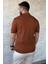 Erkek Polo Yaka Kendinden Çizgi Desenli Triko Tişört P-00015202 3