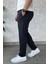 Erkek Bel Bağlama Detaylı Pantolon P-00016661 2