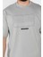 Erkek Yazı Baskılı Oversize Tişört P-00015996 4