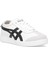 E-3152 Garson Casual Klasik Sneaker Beyaz - Siyah 2