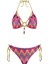 5633 Pembe Simli Bikini Takımı 5