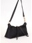 Siyah Baget Saten Çanta 2
