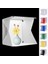 ® Katlanır Işıklı Fotoğraf Stüdyosu 40x40 cm 6 Renk Fonlu Ürün Çekimi İçin Uygun Fotoğraf Çekim Kutusu 4