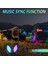 Rgb LED Kaya Işıkları, Çok Işlevli Neon Alt Aydınlatmalı Su Geçirmez Işık, App Kontrolü ile Çok Renkli Işıklar Atv Utv Suv, B (Yurt Dışından) 3
