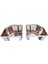 Toyota Land Cruiser 70 75 76 77 78 79 LC70 LC76 LC78 LC79 2024 Için Krom Köşe Gösterge Lambası Kapağı Döşemesi (Yurt Dışından) 5