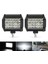 2 Adet Araba 12V 24V Far 72W Işık Çubuğu Çalışma Işığı Spot Işığı 4 Inç LED Işık Çubuğu Sis Lambası Kamyon Traktör Tekne Suv Için (Yurt Dışından) 2