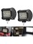 2 Adet Araba 12V 24V Far 72W Işık Çubuğu Çalışma Işığı Spot Işığı 4 Inç LED Işık Çubuğu Sis Lambası Kamyon Traktör Tekne Suv Için (Yurt Dışından) 3