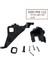 Far Braketi Sol + Sağ Far Tamir Takımı Vida Sabitleme Braketi Klipsi 4H0998122 4H0998121 Audi A8 A8L Için (Yurt Dışından) 3